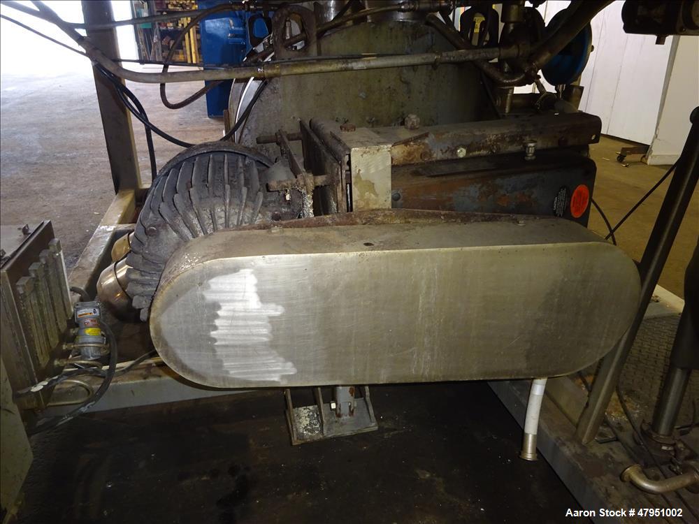 Used Lodige Plow Mixer, Model FKM-600-D, 304 Stainless Steel.