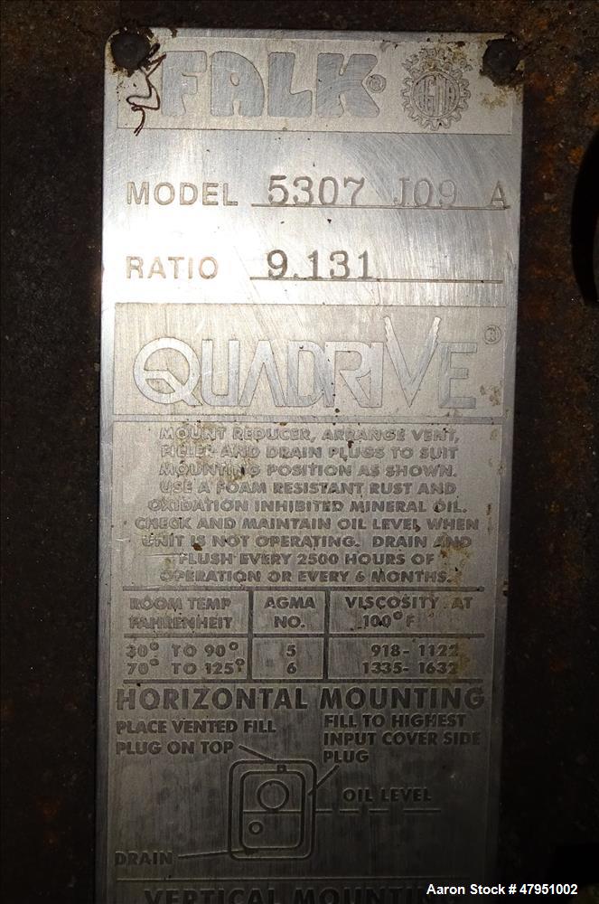 Used Lodige Plow Mixer, Model FKM-600-D, 304 Stainless Steel.