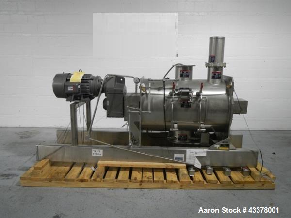 Used Stainless Steel Littleford Mixer, model FKM600D