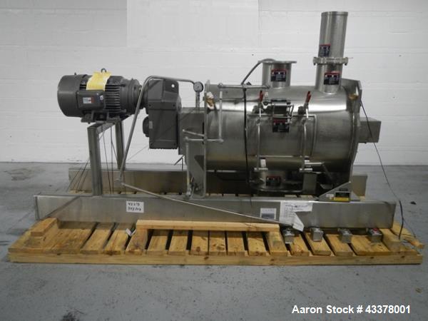 Used Stainless Steel Littleford Mixer, model FKM600D