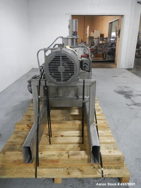 Used Stainless Steel Littleford Mixer, model FKM600D