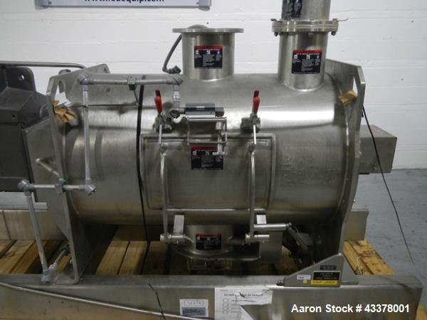 Used Stainless Steel Littleford Mixer, model FKM600D