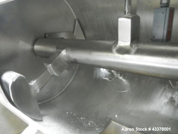 Used Stainless Steel Littleford Mixer, model FKM600D