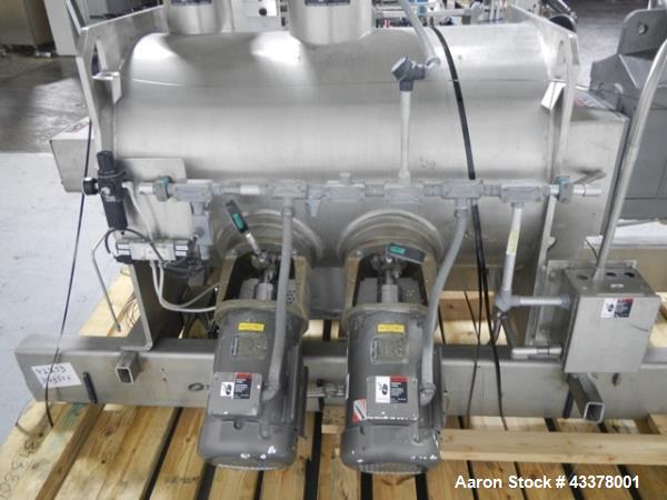 Used Stainless Steel Littleford Mixer, model FKM600D