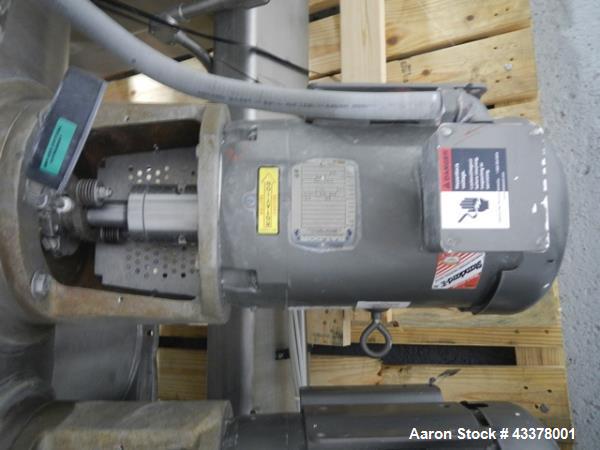 Used Stainless Steel Littleford Mixer, model FKM600D
