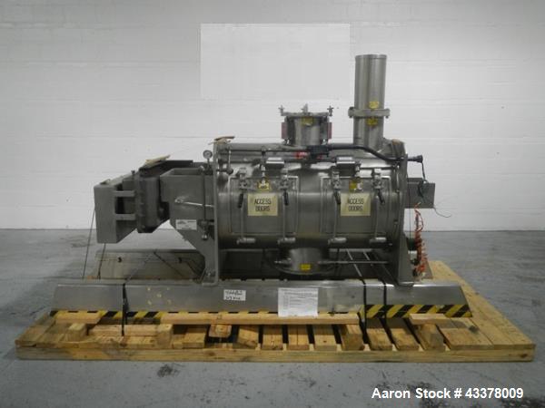 Used Stainless Steel Littleford Mixer, model FKM600D