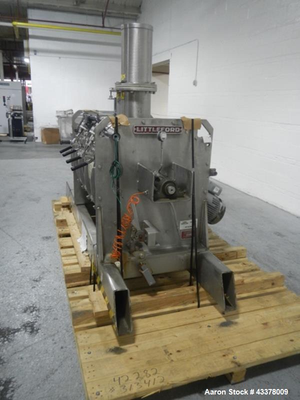 Used Stainless Steel Littleford Mixer, model FKM600D