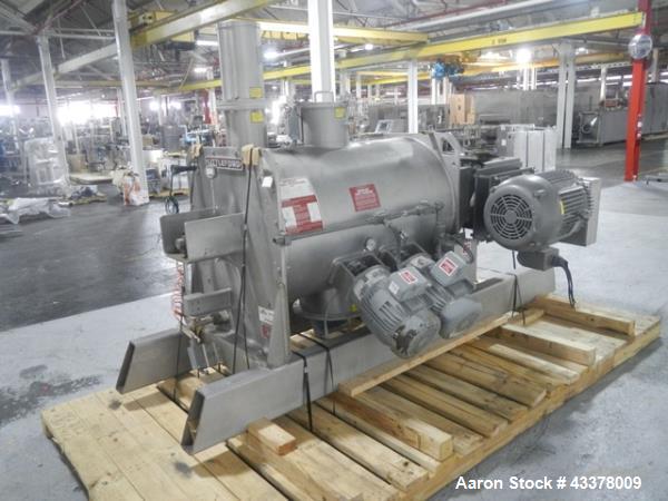 Used Stainless Steel Littleford Mixer, model FKM600D