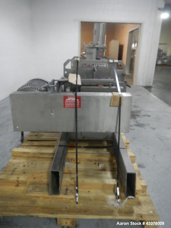 Used Stainless Steel Littleford Mixer, model FKM600D