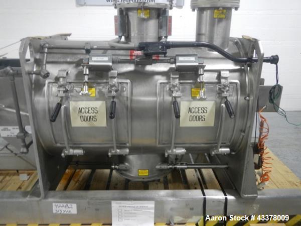 Used Stainless Steel Littleford Mixer, model FKM600D