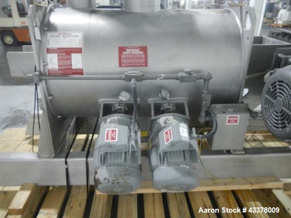 Used Stainless Steel Littleford Mixer, model FKM600D