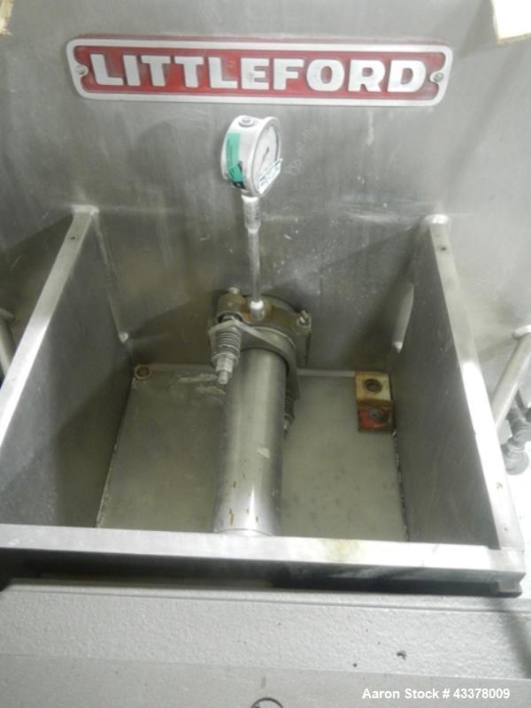 Used Stainless Steel Littleford Mixer, model FKM600D