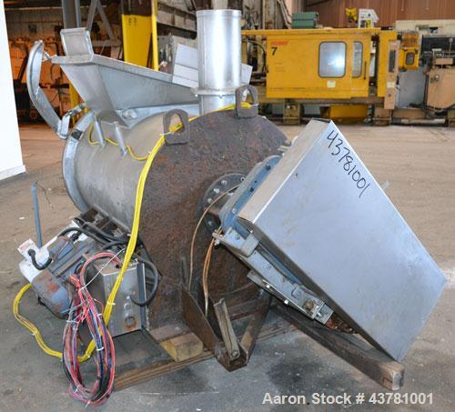 Used Stainless Steel Littleford Plow Mixer, Model FKM-600