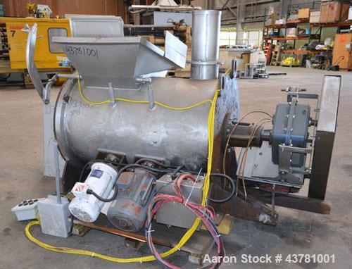 Used Stainless Steel Littleford Plow Mixer, Model FKM-600
