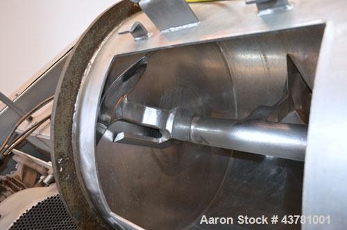 Used Stainless Steel Littleford Plow Mixer, Model FKM-600