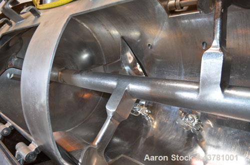 Used Stainless Steel Littleford Plow Mixer, Model FKM-600