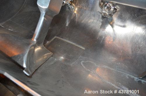 Used Stainless Steel Littleford Plow Mixer, Model FKM-600