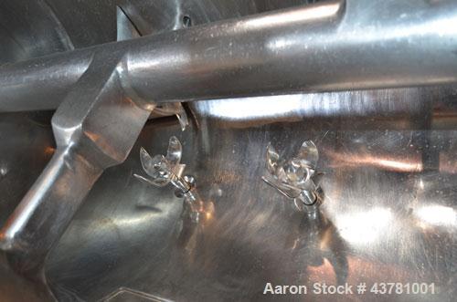 Used Stainless Steel Littleford Plow Mixer, Model FKM-600