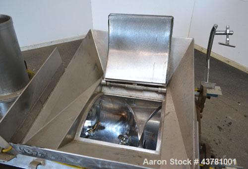 Used Stainless Steel Littleford Plow Mixer, Model FKM-600