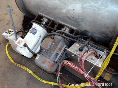 Used Stainless Steel Littleford Plow Mixer, Model FKM-600