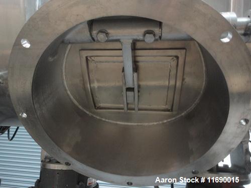 Used Littleford 1200 Liter Stainless Steel High Shear Horizontal Plow Mixer, Mo