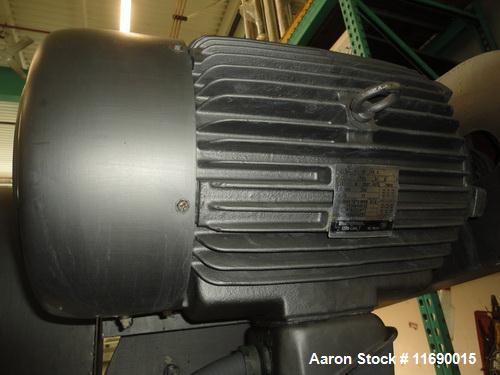 Used Littleford 1200 Liter Stainless Steel High Shear Horizontal Plow Mixer, Mo