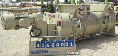 Used Stainless Steel Littleford Batch Type Plow Mixer, model FKM1200D