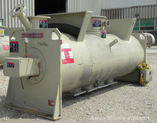 Used Stainless Steel Littleford Batch Type Plow Mixer, model FKM1200D