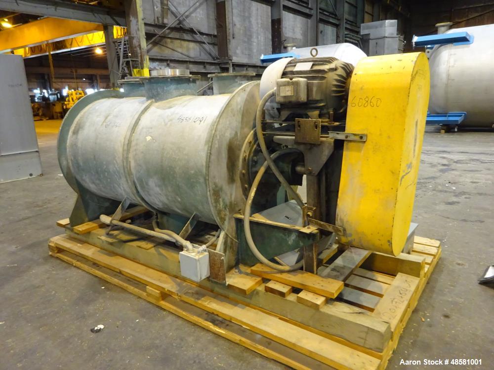 Used Littleford Plow Mixer, 304 Stainless Steel.
