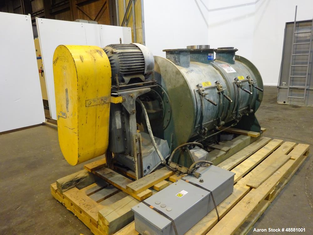 Used Littleford Plow Mixer, 304 Stainless Steel.