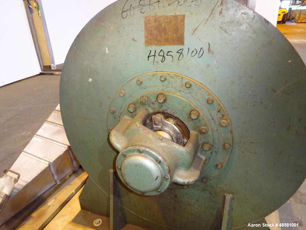 Used Littleford Plow Mixer, 304 Stainless Steel.