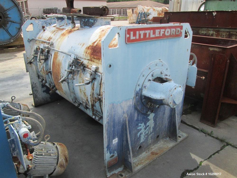 Used Littleford Mixer, Model FKM2000E.2000 Liter working capacity