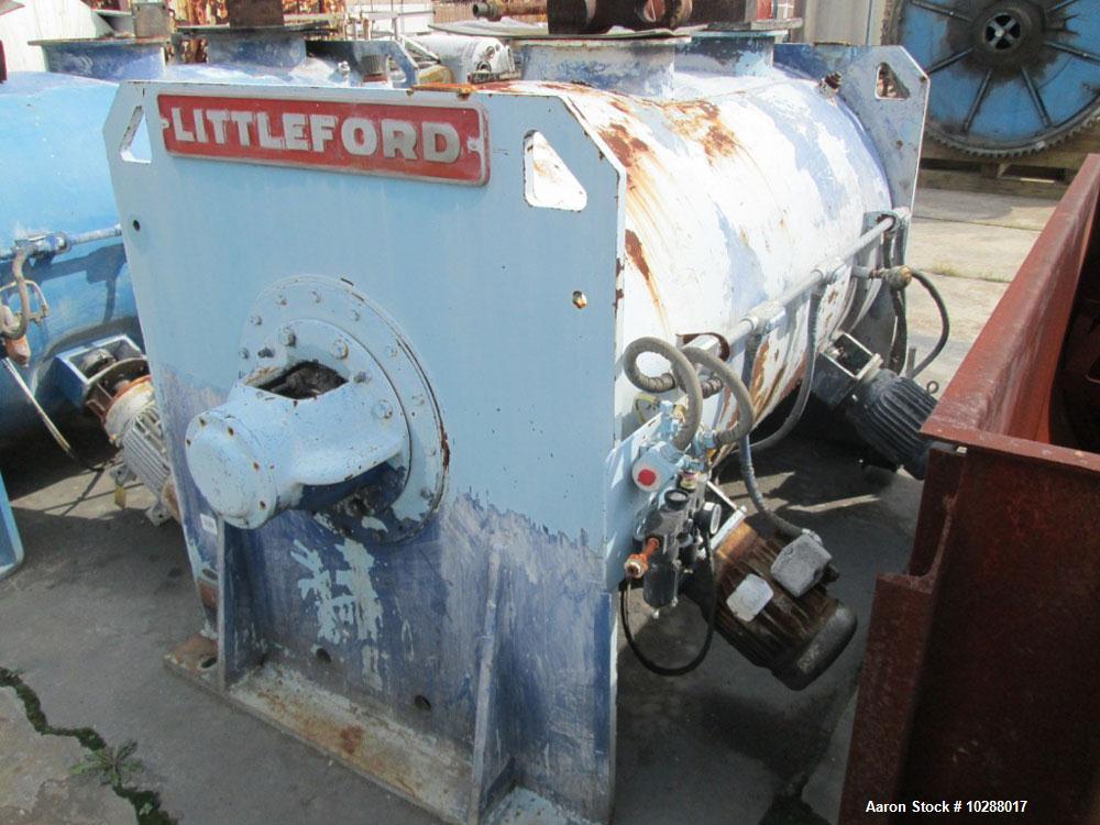 Used Littleford Mixer, Model FKM2000E.2000 Liter working capacity