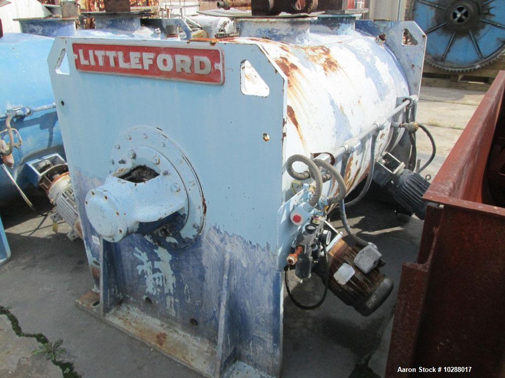 Used-Littleford Mixer, Model FKM2000E.2000 Liter working capacity