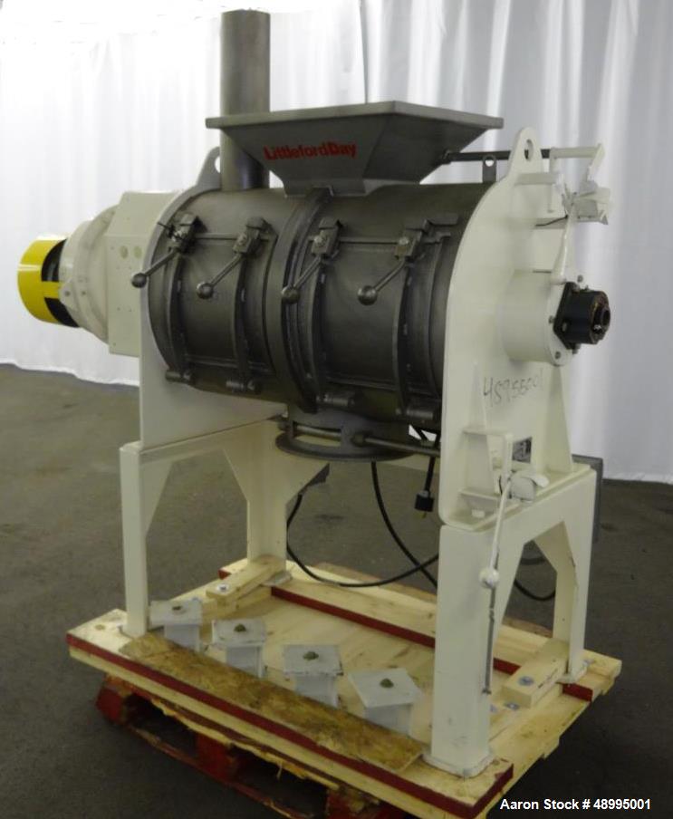 Used Littleford Batch Type Model FKM300 Plow Mixer.