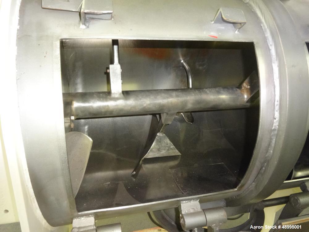Used Littleford Batch Type Model FKM300 Plow Mixer.
