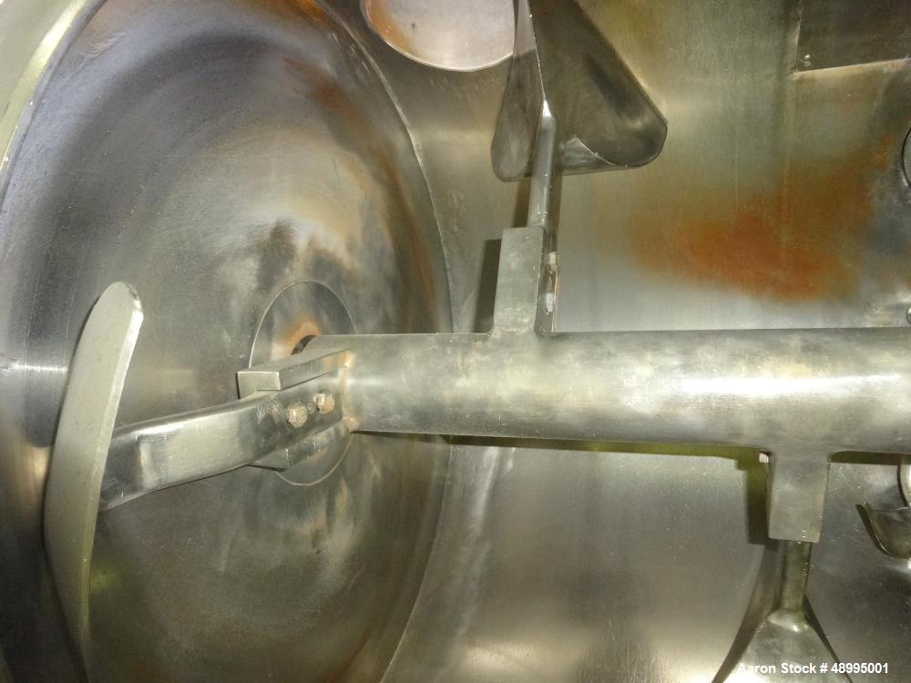 Used Littleford Batch Type Model FKM300 Plow Mixer.