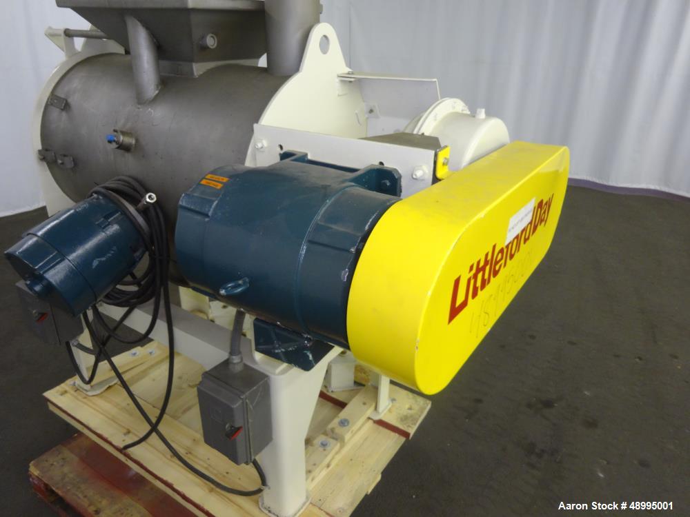 Used Littleford Batch Type Model FKM300 Plow Mixer.