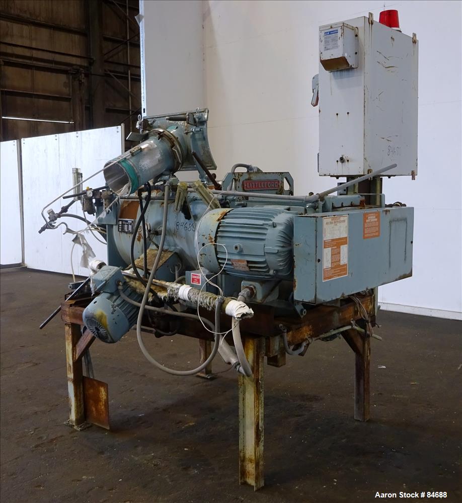 Used Stainless Steel Littleford Plow Mixer, Model FKM300