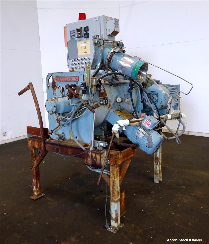 Used Stainless Steel Littleford Plow Mixer, Model FKM300