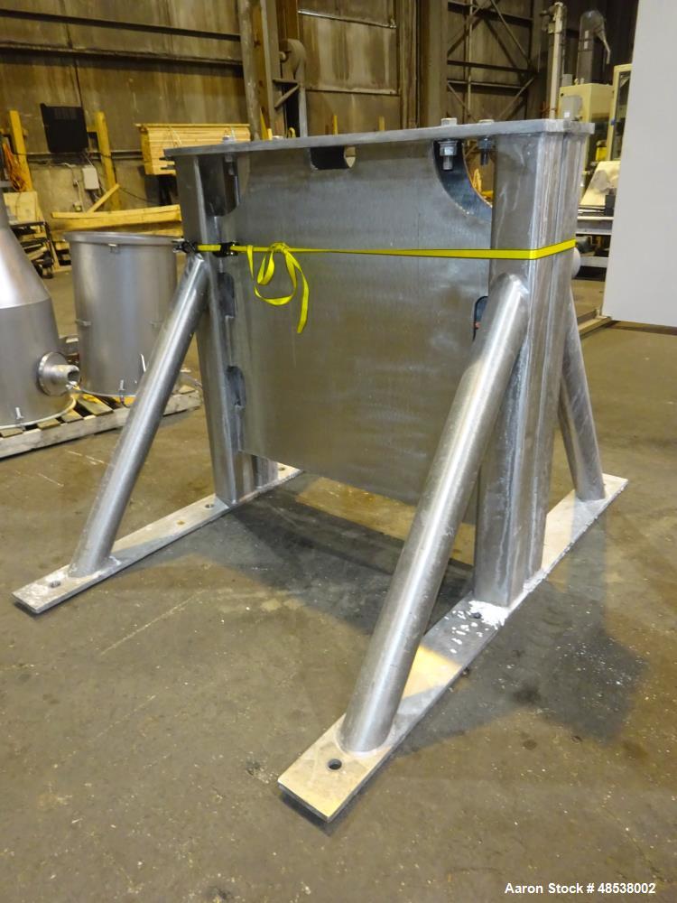 Used Littleford Day Plow Mixer, Model FKM-4200-D, 316 Stainless Steel.