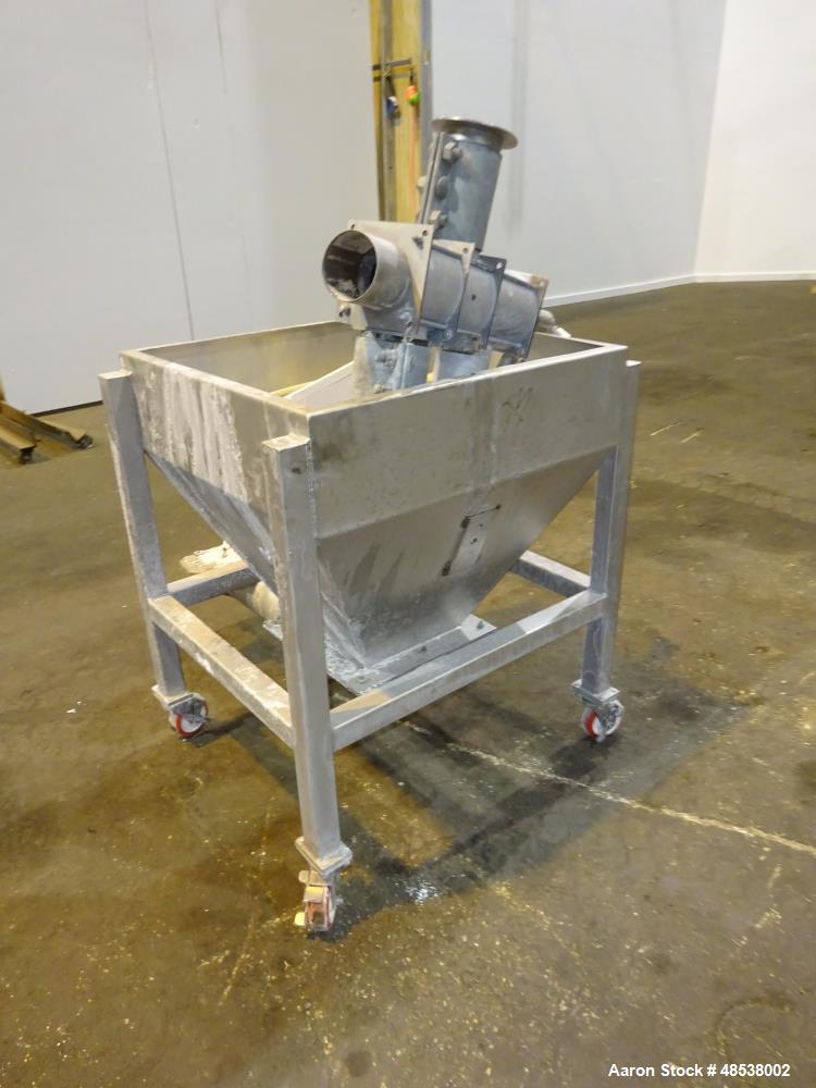 Used Littleford Day Plow Mixer, Model FKM-4200-D, 316 Stainless Steel.