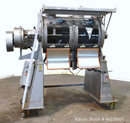 Used Stainless Steel Littleford Batch Type Plow Mixer, Model FKM600-D