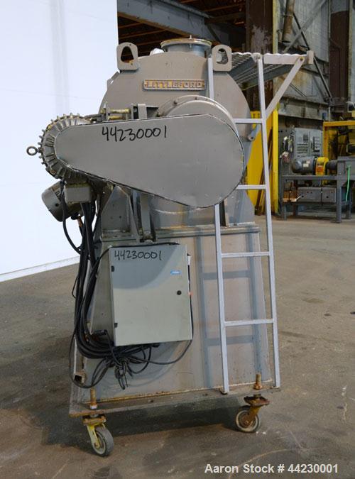 Used Stainless Steel Littleford Batch Type Plow Mixer, Model FKM600-D
