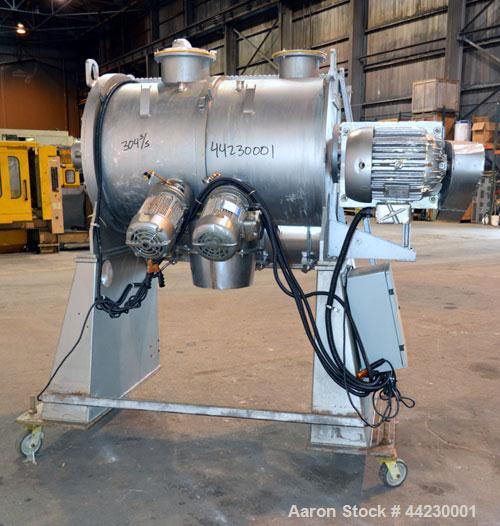 Used Stainless Steel Littleford Batch Type Plow Mixer, Model FKM600-D