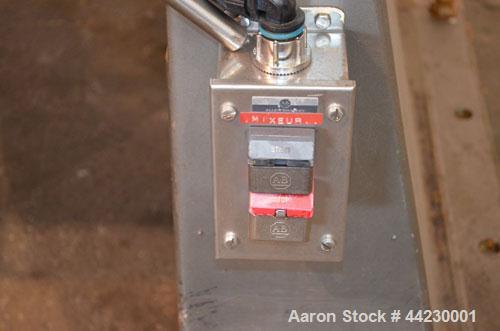 Used Stainless Steel Littleford Batch Type Plow Mixer, Model FKM600-D