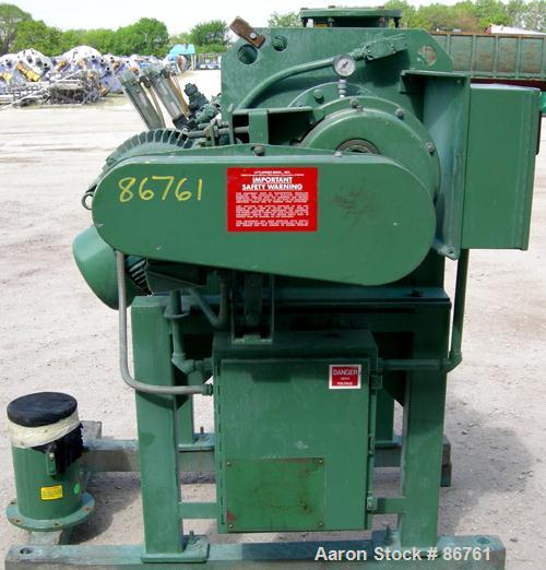 USED: Littleford plow mixer, model FM-130-D, 304 stainless steel. 3 cubic feet working capacity, 4.6 total. Carbon steel jac...