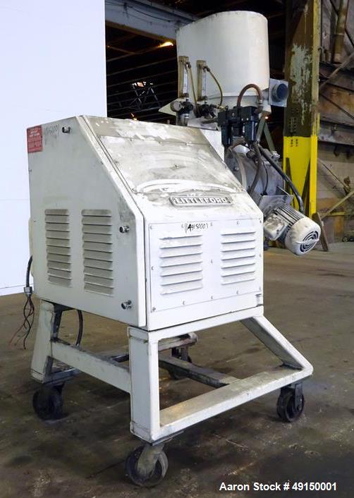 Used Littleford Laboratory Plow Mixer, Model FM-50, 316 Stainless Steel