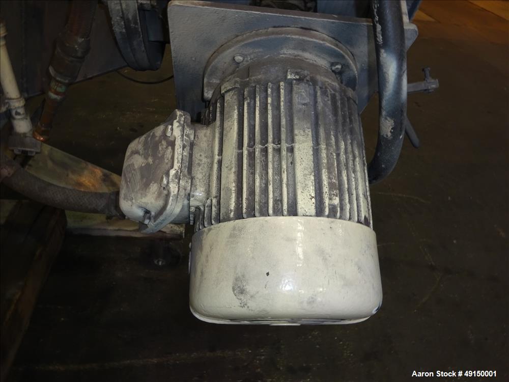 Used Littleford Laboratory Plow Mixer, Model FM-50, 316 Stainless Steel