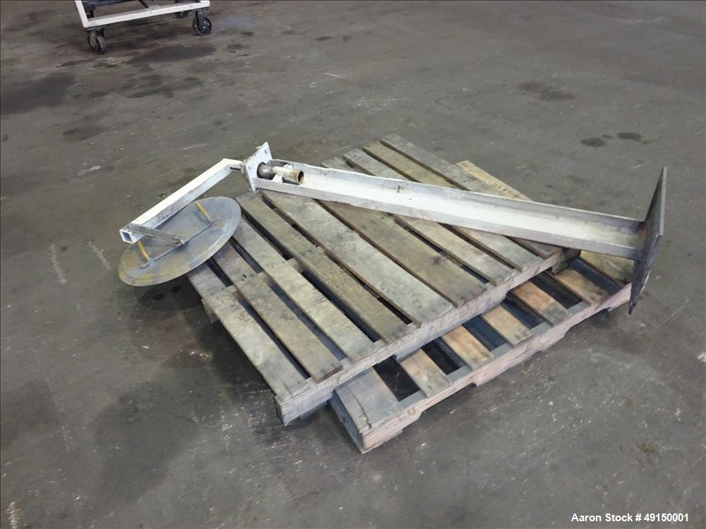 Used Littleford Laboratory Plow Mixer, Model FM-50, 316 Stainless Steel